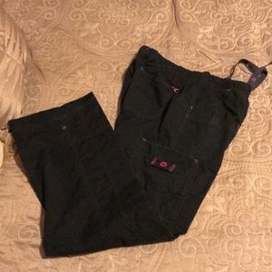 Black “Wink” scrub pants. Med Tall.